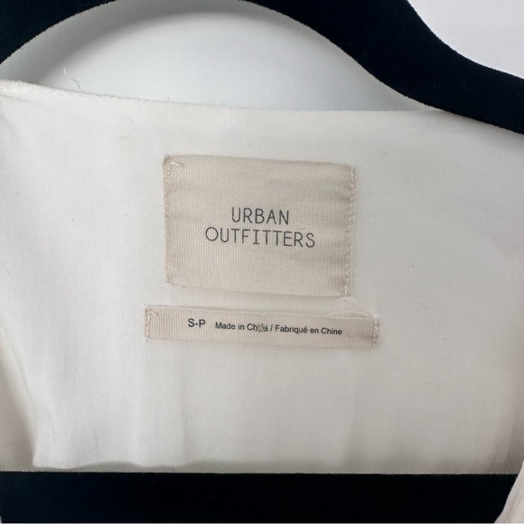 Urban Outfitters Gabrielle Linen Wrap Midi Dress Ivory - Picture 8 of 17